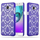Cadorabo primera, združljiv s Samsungom v vijolični - trdi zaščitni pokrov v Flower Paisley Henna Design proti praskam in udarcem, (20565428) | Shoptok.si