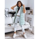 DStreet BRITA women&#039;s quilted vest green TY3266 cene