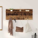  Vješalica za kapute na zidu Zidne Staro drvo 100 x 40 x 12 cm | shoptok.hr