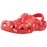 Crocs Cokli CLASSIC VDAY CLOG U Rdeča