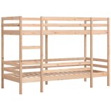  Krevet na kat 80 x 200 cm od masivne borovine | shoptok.hr