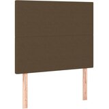 Krevet s oprugama i madracem tamnosmeđi 80x200 cm od tkanine | shoptok.hr