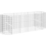  Gabionska povišena gredica od pocinčanog željeza 300x100x100 cm | shoptok.hr