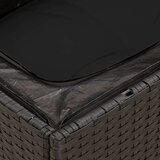  11-dijelni set vrtnih sofa od poliratana s jastucima crni | shoptok.hr