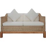  2-dijelni set sofa od prirodnog ratana s jastucima | shoptok.hr