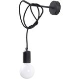  Stenska svetilka EDISON črna, (21347300) | Shoptok.si