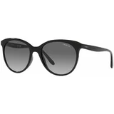 VOGUE Eyewear Sončna očala '0VO5453S' črna / bela