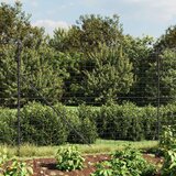  Ograda od žičane mreže antracit 2 2 x 10 m od pocinčanog čelika | shoptok.hr