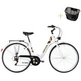  BICIKL KENZEL CORSO ROYAL 28" gradski bicikl - Bijelo-smeđa - 28" | shoptok.hr
