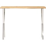  Konzolni stol sa živim rubom 105x33x76 cm masivno drvo manga | Eponuda.ba