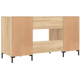  Radni stol boja hrasta sonome 140x50x75 cm konstruirano drvo | shoptok.hr