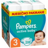 Pampers Pelene Monthly pack S4 MSB 180/1 cene