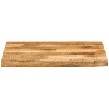 Stolna ploča 80x80x3,8 cm masivno drvo manga sa živim rubom | shoptok.hr