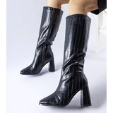 D/CEO Black insulated boots Castro Cene