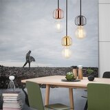 Toolight stropna viseća svjetiljka loft crna APP591-1CP | shoptok.hr