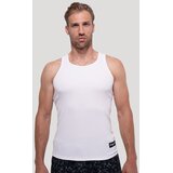 GymBeam Bijela rebrasta majica Persistence XXL | Eponuda.ba