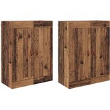  Kabinetski zidni Zidne 2 pcs Staro drvo 69,5 x 34 x 90 cm | Eponuda.ba