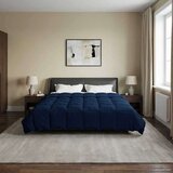  Zimska pokrivača Šonerisan Tamno plava 220 x 240 cm Mikrovlakna - Tamno plava 240 x 220 cm | shoptok.hr