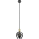 Eglo 901036 - visilica empoli na sajli 1xE27/40W/230V crna/zlatna | Eponuda.com