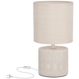Candellux Lighting Bež stolna lampa s tekstilnim sjenilom (visina 26 cm) Dina – Cijene
