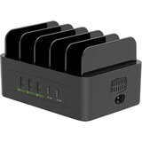 AVIZAR Polnilna postaja 100W Pametni telefon in tablica 3 USB in 2 USB-C Hladenje, Črna, (5000305708) Cene