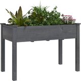  Sadilica s oblogom siva 118 x 59 x 76 cm od masivne jelovine | Eponuda.com