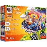 Trefl Brick Trick gradimo od ciglica: Moj grad Pit Stop građevinski set od 50 dijelova - Cijene