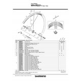  ŽICA SHIMANO WHRS31 276MM Y49GS3000 SHIMANO | ePonuda.com