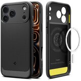 Spigen Rugged Armor MagSafe maska za iPhone 17 Pro ACS10329 - mat crna | shoptok.hr