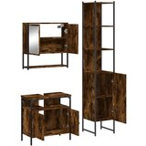  3-dijelni set kupaonskog namještaja boja hrasta drveni | shoptok.hr
