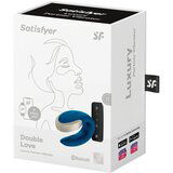 Satisfyer vibrator za parove - Double Love, plavi | shoptok.hr