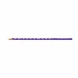 Faber-castell grafitna olovka grip hb Sparkle118204 pearl purple Cene