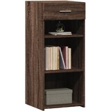  Komoda smeđa boja hrasta 40 x 42,5 x 93 cm konstruirano drvo | shoptok.hr