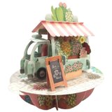 Santoro Pirouettes - Čestitka 3D - Pirouettes, Flower Stall Cene
