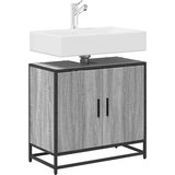  Kupaonski ormarić za umivaonik sivi Sonoma 65x33x60 cm | Eponuda.com