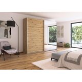 Modern Living Omara Z Drsnimi Vrati Feldkirch, Barva Hrasta Slike