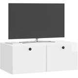 TV ormar za zid 78,5 x 41 x 30 cm Bijela visokog sjaja | shoptok.hr