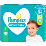 Pampers Active Baby pelene, veličina 7, 44 komada, 15kg+ | ePonuda.com