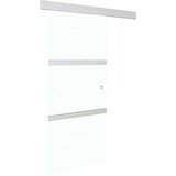 In Klizna vrata od stakla ESG i aluminija 90 x 205 cm srebrna | shoptok.hr