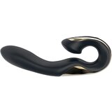 Zini Roae Three-Way Pleasure Vibrator Black-Gold Cene