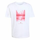 Adidas Funkcionalna majica 'OUT KAYAK' brusnica / pastelno rdeča / bela Cene