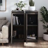  Komode 2 kom sive 31 5 x 34 x 75 cm od masivne borovine | shoptok.hr