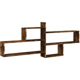  Zidna polica boja hrasta 167,5 x 18 x 68 cm konstruirano drvo | shoptok.hr