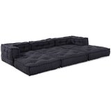  Modularni Poufovi 3 kom Antracit Tkanina | shoptok.hr