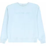 Calvin Klein Jeans Sweater majica pastelno plava
