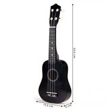 ECO TOYS ukulele gitara za decu 4 zice crna | ePonuda.com