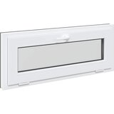  Prozor za podrum RISOR 110 x 40 cm PVC i staklo Antracit | shoptok.hr