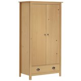 vidaXL Dvokrilni ormar Hill Range 89 x 50 x 170 cm od masivne borovine Cijene