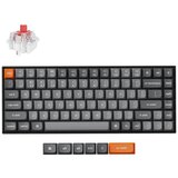 KEYCHRON K8 Max Brezžična Mehanska Tipkovnica, Bluetooth / 2.4 GHz, Bela osvetlitev, Super Red Switch, US Layout, K8M-A1, (21733744) Cene