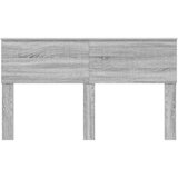  Uzglavlje s uzglavljem Siva Sonoma 150 cm Konstruirano drvo | shoptok.hr